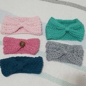 Crocheted Baby Headbands- Perfectly Imperfect